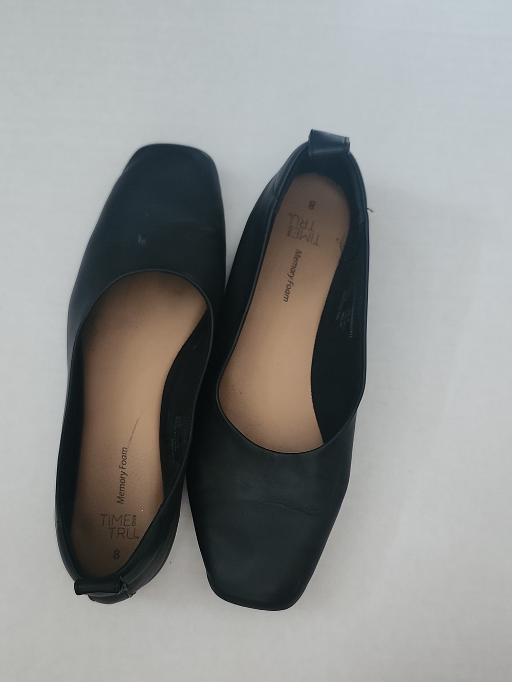 Classic Black Flats Size 8